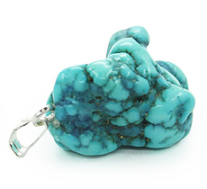 кулон из бирюзы