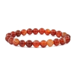 Сердолик светлый 8мм браслет "Классика" 17см