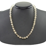 Цитрин, круглые  8мм, бусы 46..50см