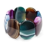 Браслет "Эшли" агат самоцветы