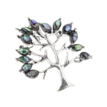 Брошь-подвеска "Дерево"  гелиотис