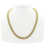 Султанит 8мм, круглые гранёные бусы "Соблазн" длиной 50см